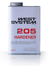 West System, hærder 205, 1 kg.