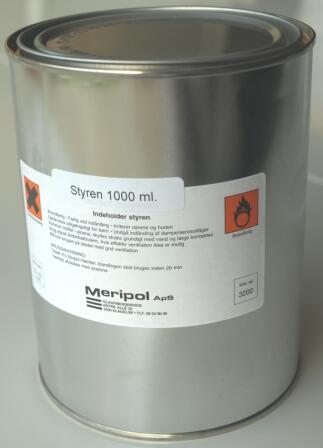 Styren, 1 ltr.