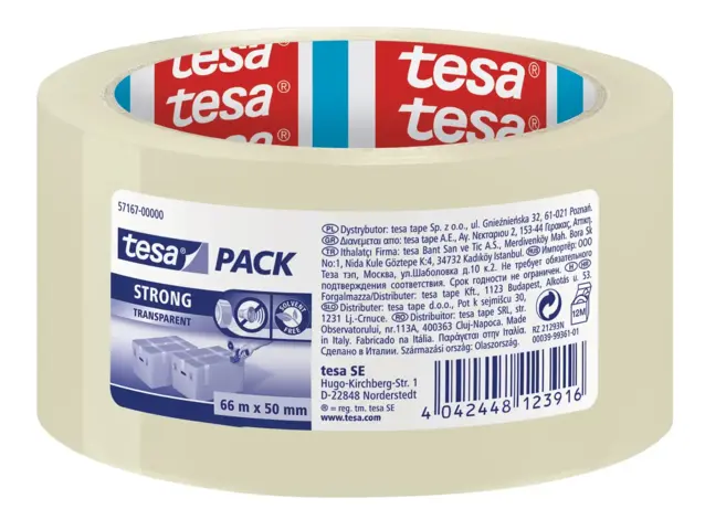 Pakketape klar