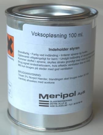 Voksopløsning 9872, 100 ml.
