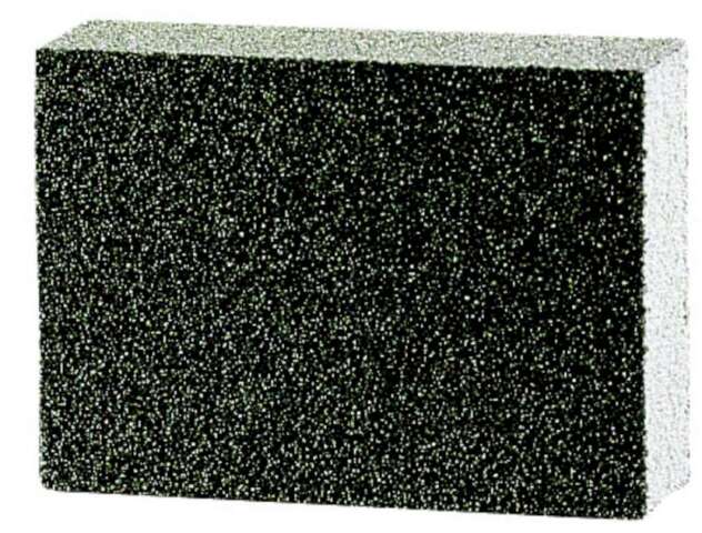 Slibesvamp 100*70*28 mm.