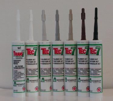 TEC7 Lim, Fuge- & Tætningsmasse 310 ml. 12 stk.