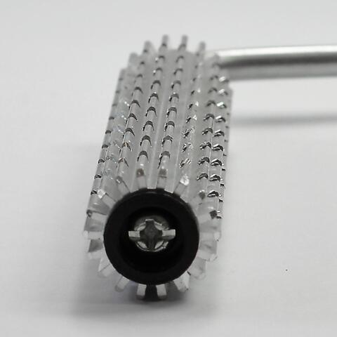 Alu V-Rulle 100/21 mm.
