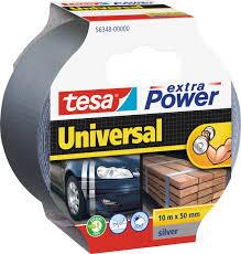 Lærredstape universal, grå 56348, 50 mm., 10 mtr.