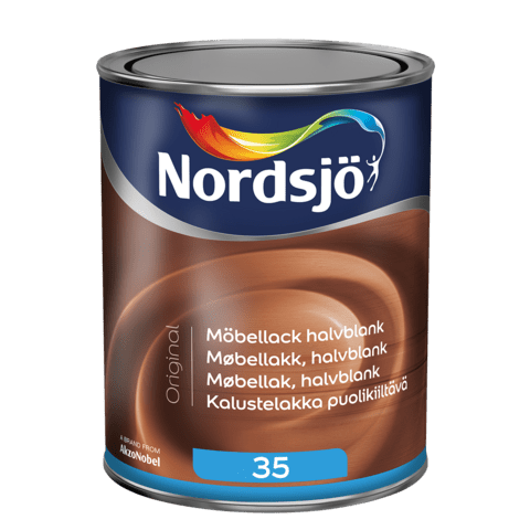 Nordsjö Original Møbellak, Halvblank, 1 ltr.