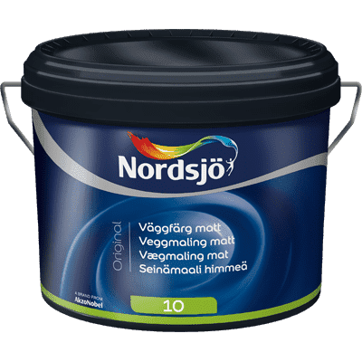 Nordsjö  Original Vægmaling 10 Mat, 10 ltr.