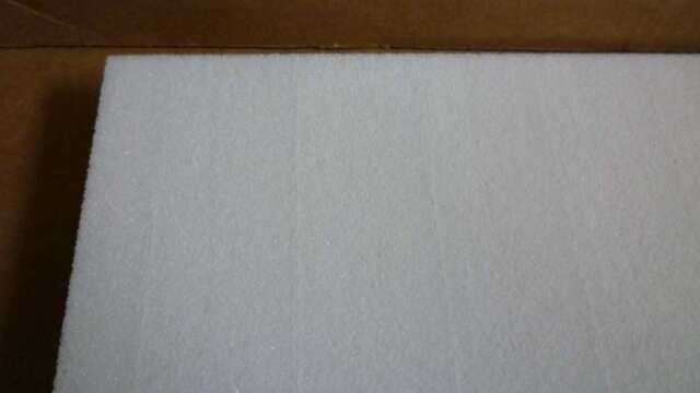 PVC skum 75 kg/m3, 10 mm. plan plade